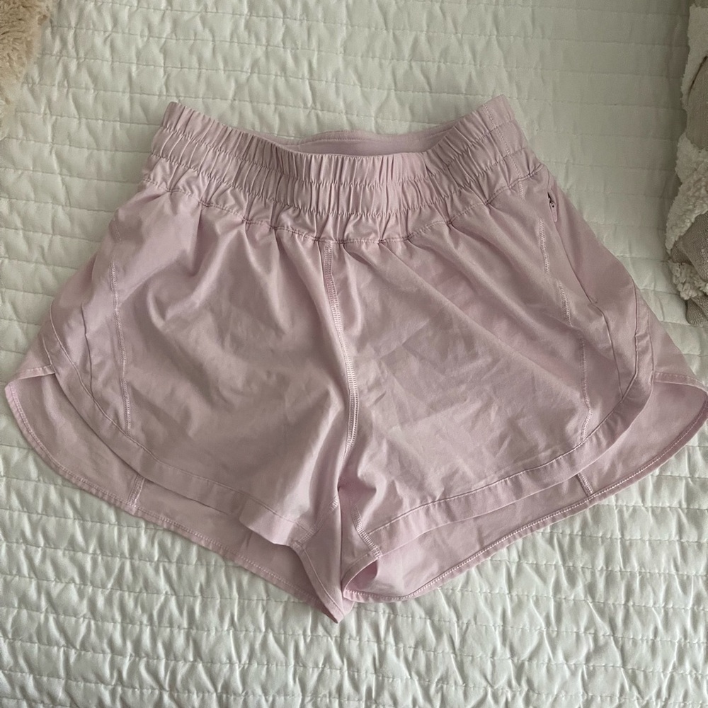 lululemon athletica Light Pink Athletic Shorts